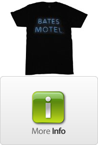 Bates Motel Logo AE Adult Soft TShirt Horror Elements